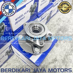 UB BEARING RODA DEPAN NISSAN LIVINA LATIO NAP NUP HUB AXLE HUB HAB HAP HUP RODA BERING LAHER LAKER KLAHER LAHAR 40202-ED510/HUB170T-17/21 ORIGINAL MERK TRIVINDO