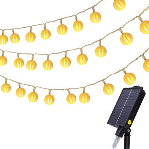 Outdoor Camping Solar Energy Bubble Lights Decorative Ball Star Lights Canopy String Lights