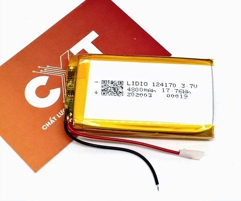 Pin Li-Polymer 3.7V 4800mAh 12x41x70mm