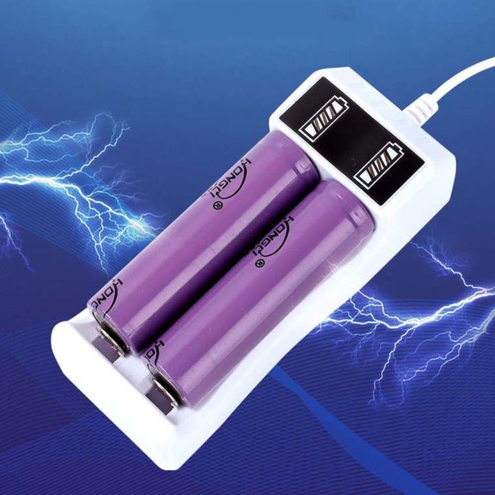 WQMZ led Smart Charging 18650 Battery Liion Battery Auto Stop Charger