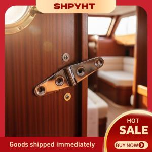 SHPYHT✨ Boat Door Hinge Marine 316 Mirror Polish 102x26mm Four Hole Design for Outdoor Hatch Locker