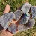 Raw Aura Cluster Angel Aura Quartz Crystal Aura Quartz Stone. 