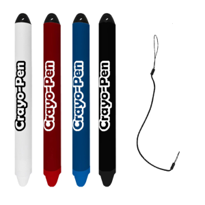 Capacitive Pen For Children Soft Ergonomic Grip Anti Roll Triangular Body Compatibles Tablets Pad Widely used