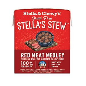 Stella & Chewys Red Meat Medley (Beef Lamb & Elk) Stellas Stew 11oz