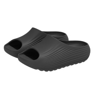 SAVVYSHELF 4CM Sole Thick Heel Slippers Height-increasing Anti-Slip Cool Slippers  Anti-odor Mens Slippers Indoor Outdoor