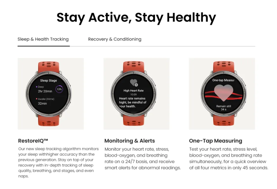 Amazfit Official Active Premium 44mm Smart Watch With