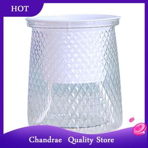 [Chandrae] Double-layer Self Watering Plant Pot Transparent Plastic Flower Vase Automatic Lazy Potted Flower Pot Hydroponic Flowerpot Decor