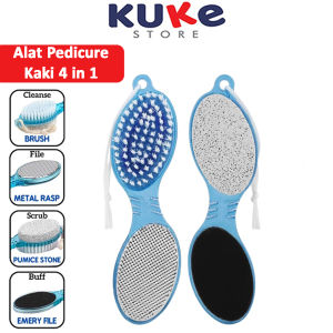 KUKE ALAT PEDICURE KAKI 4 in 1 / FOOT BRUSH / TOOL PEMBERSIH KAKI KOMPLIT