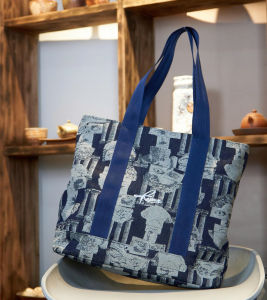 Túi Tote Du Lịch Có Khoá Kéo Vải Canvas dày dặn sạch dễ giặt Sọc nhiều màu đựng đồ đeo vai xách tay cỡ vừa size 32-35 cm có hai lớp dày dặn có túi con bên trong xinh Cute Kapun Bag Fashion