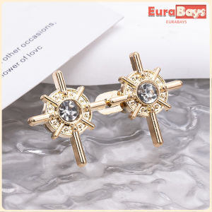 E.B.【Ready in Stock】 Universal Waist Buckle For Women Adjustable Waist Clip Jeans Pants Pin Brooch Star Shape 1Set