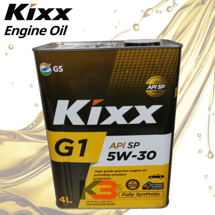 KIXX G1 5W30 / 5W40 / 0W20 FULLY SYNTHENTIC 4 LITER ENGINE OIL | Lazada
