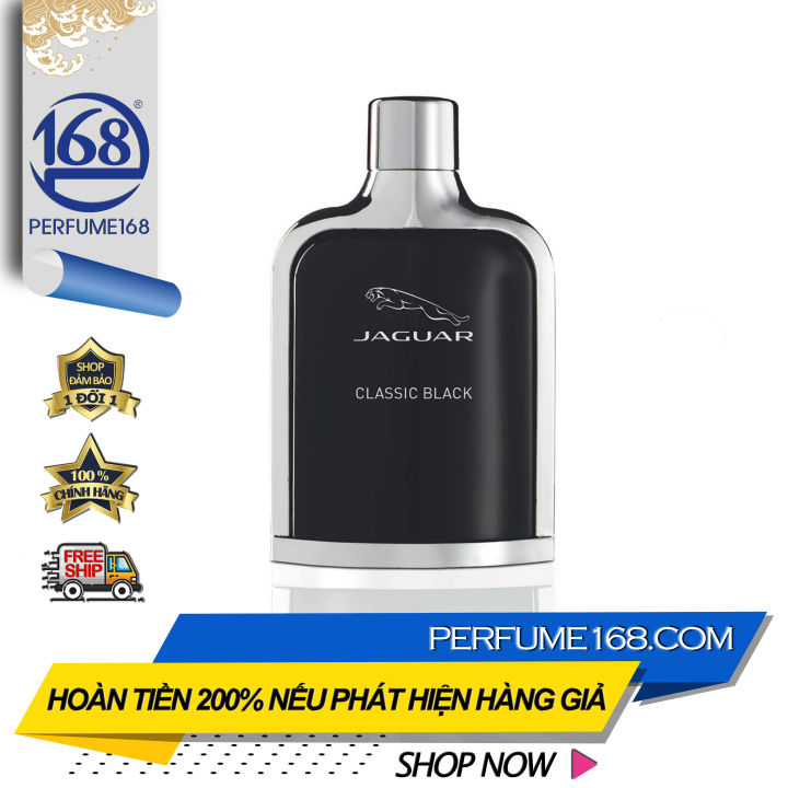 HCM]Nước hoa nam nước hoa Jaguar Classic Black EDT đây là dòng