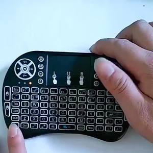 mini keyboard mini / keyboard mini backlit Wireless Touchpad Keyboard and Mouse For Ps4 Android Tv gaming