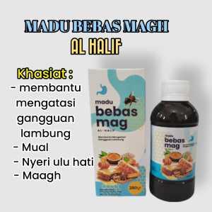 Madu bebas magh AL HALIF/alami tanpa efek samping 100%/madu obat lambung