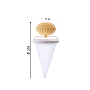 MODAQUICK Convex 2 in 1 Laundry Balls Plastic Reusable Washing Machine Filter Hair Lint Catcher Dirt Clean Solid Laundry Balls for Home
