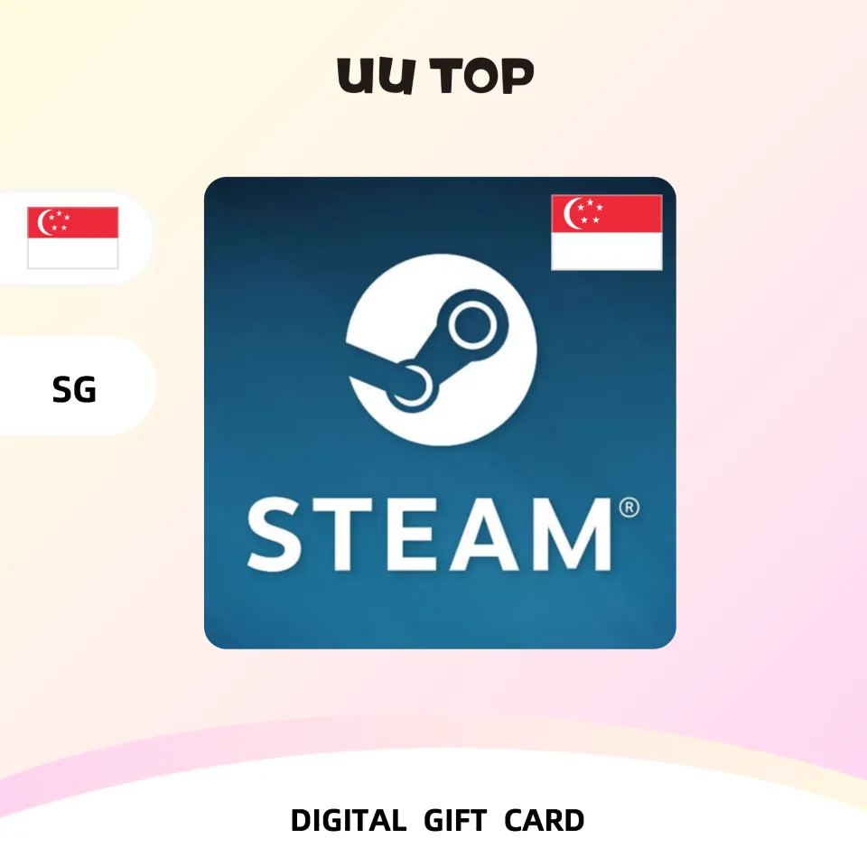 Steam SGD | Steam Wallet Coes—SGD Steam Gift Card Game recharge⚡Steam Code⚡S$5~S$50  Singapore Dollar 24/7 Email Delivery | Lazada Singapore