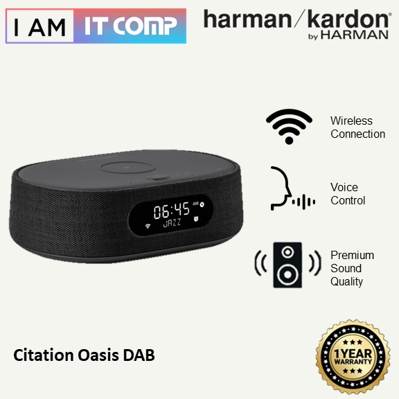 Harman Kardon Citation Oasis DAB Voicecontrolled speaker with DAB/DAB+
