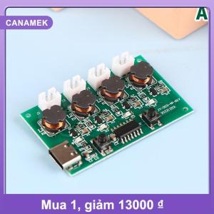 【CANAMEK】 Dc5v Type-C mini tạo độ ẩm Bộ dụng cụ DIY Mist Maker điều khiển bảng mạch 4 Fogger atomization tấm phim dao động mô-đun