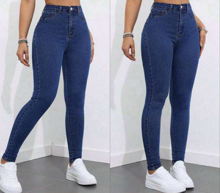 HIGH WAISTED SKINNY JEANS FOR WOMEN