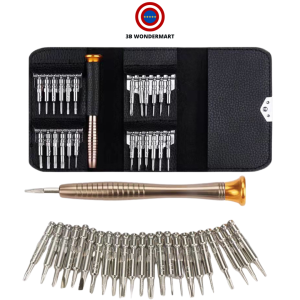 Screwdriver 25 In 1 DIY Tool Phone PC Watch Camera With Wallet Case