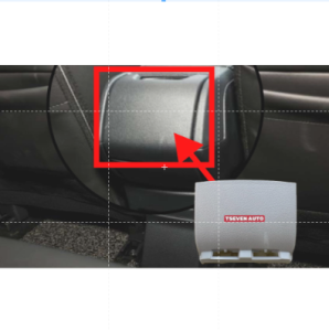 ALZA 2022 D27A TENGAH BELAKANG COVER REAR END CONSOLE PANEL 58924-BZ040-C0