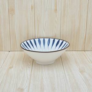 ชาม ชามเซรามิค ทรงปากบาน มี 2 ขนาด  ชามลายน้ำเงิน 7.75 x 2.8 นิ้ว  และ ชามลายน้ำเงิน 8.1 x 3.25 นิ้ว