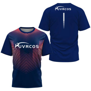 [Local Stock] VCC Funny 3D Letter Print T Shirt For Men Fashion Tennis Badminton Sportswear Casual O-neck Short Sleeve Tops Summer Loose T-shirts
