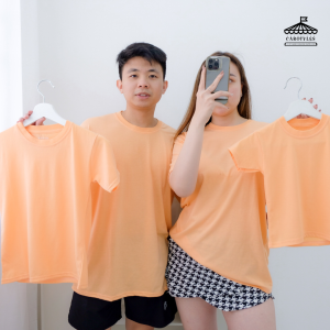 CAROTYLES S Kaos Couple Keluarga SHINCAN CROCO Wanita Lengan Pendek Katun
