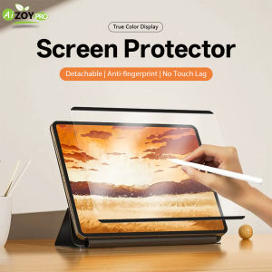 Aizoypro Magnetic Matte Paper Like Screen Protector For iPad 11th generation A16 7/8/9/10th Air 6/7 M2 M3 2025 Pro 11 13 Mini 6