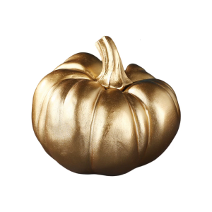 Gold Pumpkins Artificial Pumpkins Decorative Pumpkins Faux Pumpkins Thanksgiving Halloween Holiday Table Centerpieces
