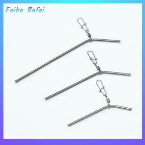 [Feibe Befei] 5pcs Fishing Balance Connectors 5 7 9 12CM Small Style Brass Tube Fishing Tackle Anti-Tangle Feeder Boom Fish Accessories