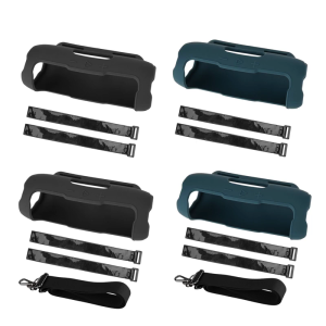 Silicone Protector Sleeve with Detachable Strap AntiScratch and Waterproof Case for Flip 7 Speakers