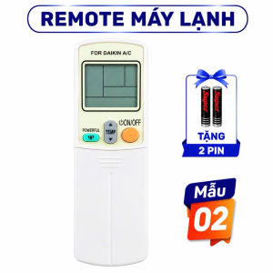Điều khiển điều hoà DAIKIN Mã 05 ARC423A27remote máy lạnh DAIKIN 1 chiều dòng đời cũ - T&U Remote