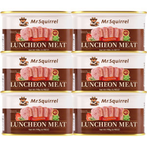 Mr.Squirrel Suprtfood Premium Luncheon Meat 198g No Fat (Pork+Chicken) Original Luncheon Meat Wholesale