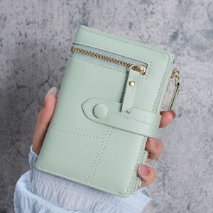 DOMPET UANG LIPAT WANITA UKURAN 3/4 TANGGUNG DEABOLAR 025-2 A303 BAHAN SINTETIS MUAT BANYAK ADA KANCING