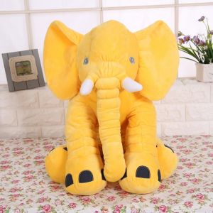40/60CM Elephant Plush Pillow Infant Soft For Sleeping Stuffed Animals Toys Baby s Playmate Gifts for Children LKcomo