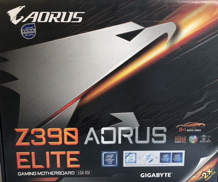 MAINBOARD (เมนบอร์ด) 1151 GIGABYTE Z390 AORUS ELITE มือสอง | Lazada.co.th