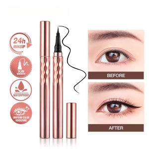 Gold Eyeliner Pen Waterproof Long Lasting Black Eyeliner Pen Kalis Air Hitam