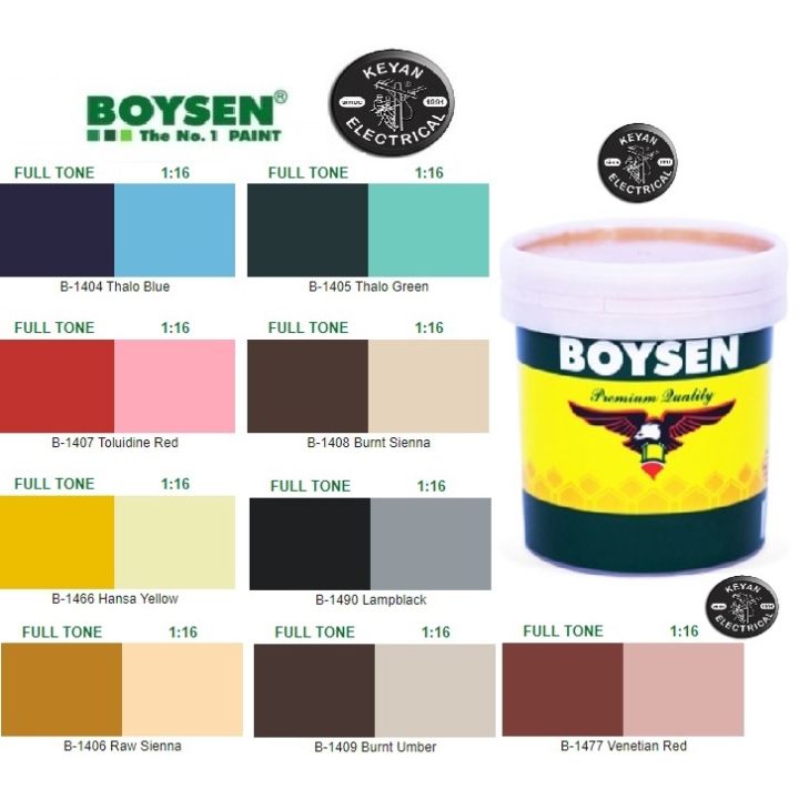 Boysen Paint Color Chart Latex - Infoupdate.org