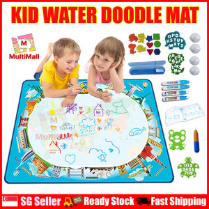 Kid Water Doodles Mat | World Map Big Size| Educational education toys kid fun | Kid Water Drawing Mat| Doodle Mat| Painting Mat| water Mat | Drawing mat for kid| Drawing mat aqua magic| Magic Drawing mat| Water Pen doodle mat| Water pen water mat