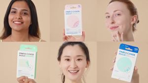 POINTMASS Invisible Pimple Patches for Face Acne: 0.1mm Ultra-Thin Hydrocolloid Zit Stickers with Tea Tree Oil - 132 Dots 2 Sizes (Whiteheads/Sensitive Skin)