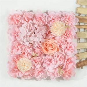 Panel Dinding Karangan Bunga 3D Flower Wall Untuk Dekorasi Latar Belakang Hiasan Pernikahan / Wedding Artificial Flower BG181