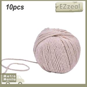 10pcs ButcherS Cotton Twine Cotton Thread Rope For Meat Trussing Turkey Barbecue Strings