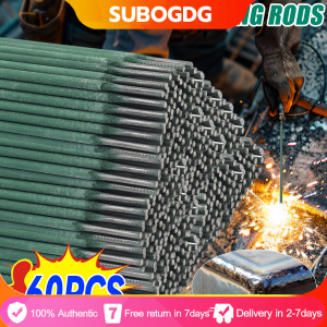 100PCS Universal Green Welding Rod Electric Welding Solder Wires Rod Easy Melt Carbon Steel Cored Wire Rod Iron Sheets Soldering Tools 【Original+24hours delivery】