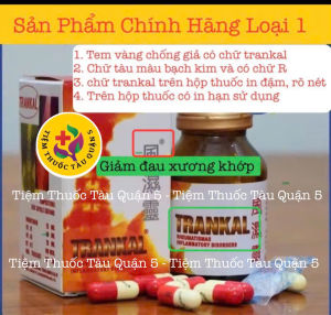 [Hàng Loại 1] Phong Thấp Linh Trankal Hộp 30 Viên Thái Lan Xương Khớp