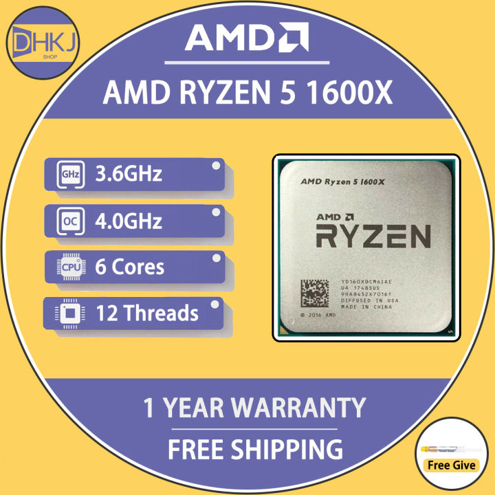 Amd Ryzen R5 1600x Processor Amd Ryzen R5 1600x Processor Amd