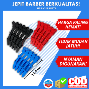 Jepit Buaya Isi 5 Pcs: Aksesoris Barbershop Terbaik