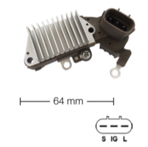 REC0633 [BRAND: REC] ALTERNATOR VOLTAGE REGULATOR / IC [FOR USE ON ...