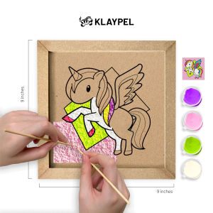 Unicorn | Square Kit | DIY Arts & Crafts | Medium