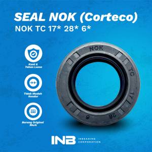 Seal 17 28 6 Tc Nok Seal Puli Mio Seal Gear Depan RC INB Original Nok